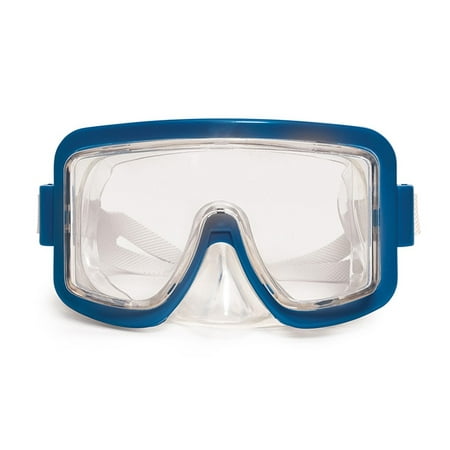 Tri-View Sport Goggle Mask Swimming Pool Accessory for Teens 6.5" - Blue