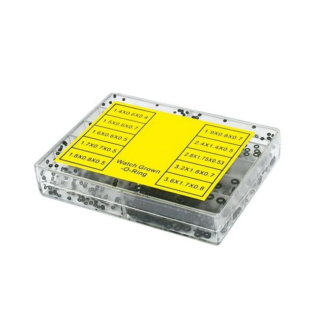 1000Pcs Watch Crown Parts Set, Watch Tools, Washer Watch s Seals Gaskets for Professional Use Watches Home Use