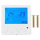 thumbnail image 2 of Controlador de temperatura ambiente, Fan-coil Termostato de aire acondicionado central Termostato inteligente Equipo de control de temperatura Funcionalidad de alta precisión, 2 of 8