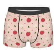 thumbnail image 4 of Goofa Strawberry Printed Men's Boxer Briefs Underwear, Moisture-Wicking Underwear, Trunk,Soft and Breathable Cotton Underwear-Medium, 4 of 9