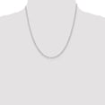 thumbnail image 5 of Auriga Fine Jewelry 925 Sterling Silver 3.5mm Fancy Heart Link Chain Necklace 20" for Women, 5 of 6