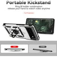 thumbnail image 4 of HCTian Case for Google Pixel 6, Rugged Shockproof Cover with 360° Rotatable Magnetic Kickstand and Slide Camera Lens Cover Case for Google Pixel 6, 4 of 8