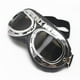 thumbnail image 4 of Vintage Cromo Motocicleta Deporte Medio Casco Gafas color shamjiam anteojos de la motocicleta, 4 of 7