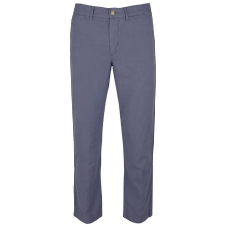 Polo Ralph Lauren Mens Straight Fit Pants Blue Heaven 36 x 32 Cotton Linen