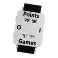 thumbnail image 4 of S SERENABLE Marqueur de Score de Tennis avec Sangle de Poignet Réglable, Tableau de Score de Tennis, Compteur de Score Blanc, 4 of 9