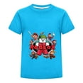 thumbnail image 1 of Ropa Gamer Infantil Roblox, Camiseta de Niño con Estilo Divertido, Playera de Algodón Suave, Ideal para Cumpleaños, 1 of 3