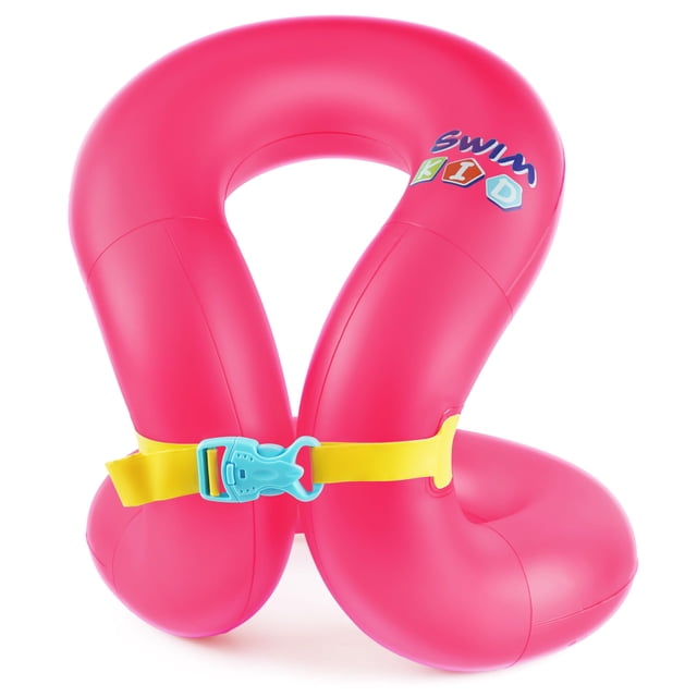 Chaleco de natación para niños NINGOO, tamaño M, con doble cámara de aire, 22-40 kg