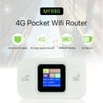 thumbnail image 4 of Kchsji 4G Wireless Portable Mobile Wi-Fi Router, High-Speed LTE MIFI Hotspot with SIM Slot, Smart Router for Travel, Outdoor Adventures, Home Office, Multiple Device Connections, 4 of 9
