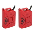 thumbnail image 1 of Mini Tanque de combustible de simulación RC BuyWeek 2 piezas color Rojo Aleación de zinc, 1 of 14