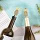 thumbnail image 3 of Tapón de botella de metal con forma de piña, 2 estilos, para vino de frutas, dorado, reutilizable, de aleación, para decoración de bombas., 3 of 6