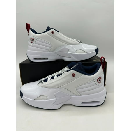 Nike Jordan Max Aura 6 men's size 10 White Navy Basketball Shoes FQ8298 100