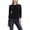 Noir - Gris, variante sur Vince Camuto chandail-Over Clouté pour Femmes, Noir, Très Petit