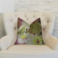 thumbnail image 2 of Plutus Water Lily Fuchsia Magenta and Citrine Pillow 20"L x36"W, 2 of 3