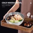 thumbnail image 5 of abbageba 2pcs Stainless steel salad bowl Fruit bowl vegetable salad storage bowls, 5 of 5