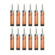 MasterSeal NP 1 Polyurethane Sealant - Medium Bronze, 12 Pack - 10.1 fl oz Cartridges - Gun Grade, Non-Priming, Elastomeric - Concrete & Masonry
