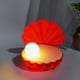 thumbnail image 4 of Lámpara de ambiente hecha a mano con forma de mejillón perla de dulces sueños, pequeñas luces de noche brillantes para niños., 4 of 5