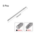 thumbnail image 2 of Ofertas únicas 5Pcs Bits Phillips 6mm Vástago Redondo 150mm Longitud Cruz 6PH1 Destornillador Magnético S2 Broca de destornillador, 2 of 4