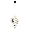 thumbnail image 3 of Amani 9-Light Pendant in Black Cashmere, 3 of 4