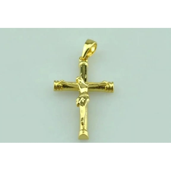 18K Gold Plated cross Charm