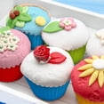 R HORSE 60-Pack Mini Silicone Cupcake Liners – 2 Inch Floral Shapes, Multi-Color, Reusable & Non-Stick For Baking