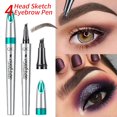 thumbnail image 3 of 5pcs Eyebrow Pencil Eyebrow Microblading Pen Eyebrow Tattoo Pen Micro 4 Point Brow Pen Lift & Snatch Eyebrow, 3 of 5