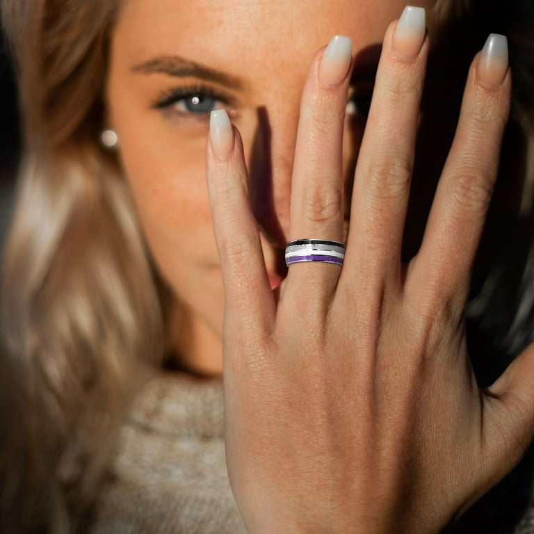 Lgbtq wedding shop rings