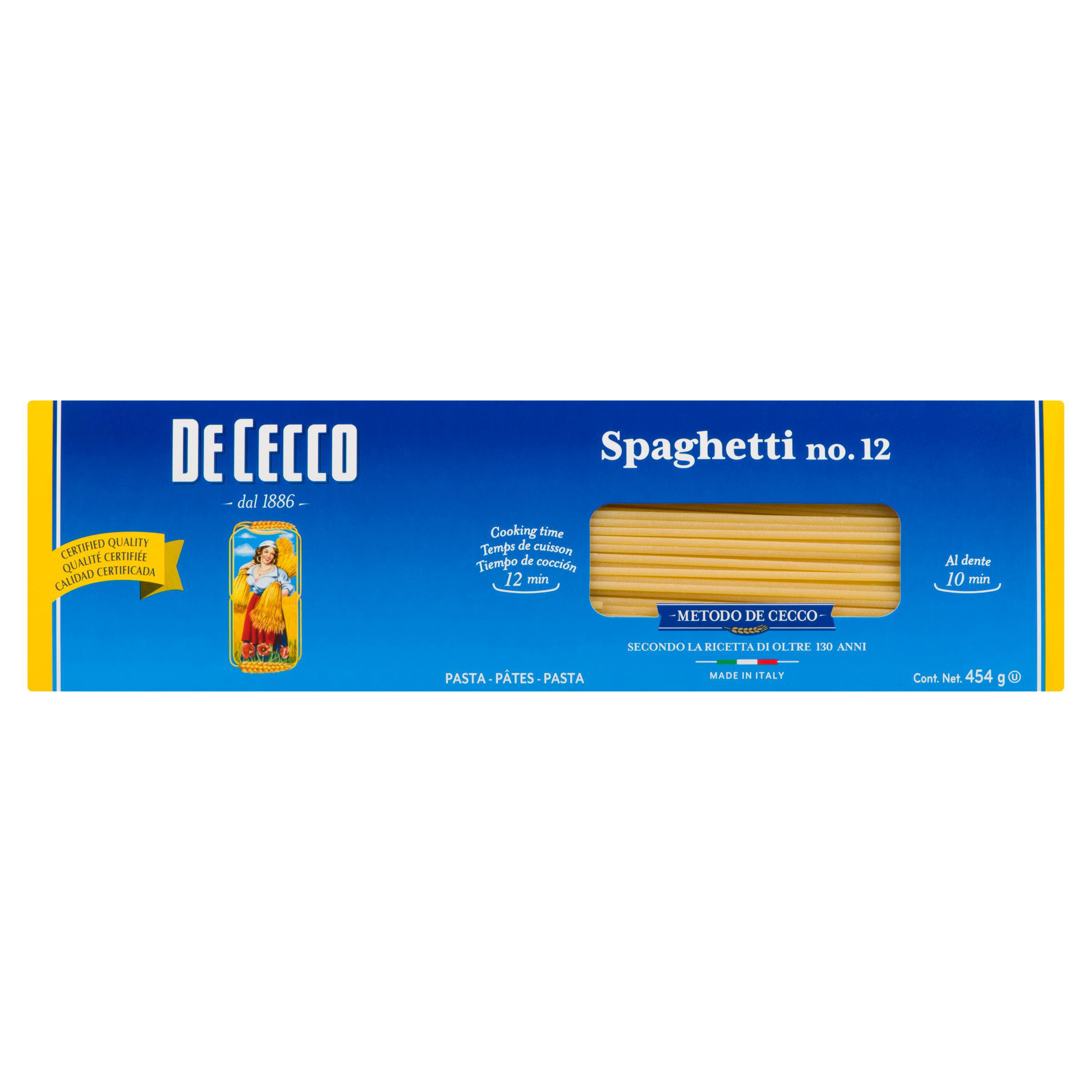 De Cecco Spaghetti, De Cecco Spaghetti Pasta 454g