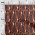 thumbnail image 1 of oneOone Viscose Chiffon Fabric Arrow Ikat Printed Craft Fabric BTY 42 Inch Wide, 1 of 4