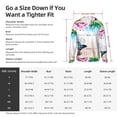 thumbnail image 5 of Uemuo Butterfly In Blossoms Zen Pattern Women's Full Zip UPF 50+ Sun Protection Hoodie Jacket Long Sleeve Sun Shirt Hiking Outdoor Performance with Pockets-Medium, 5 of 9