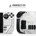 thumbnail image 2 of Design Skinz - Compatible with Steam Deck - Skin Decal Protective Scratch-Resistant Removable Vinyl Wrap Cover - Cracked Marble Surface, 2 of 5