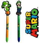 Super Mario Luigi & Yoshi Extendable Stylus Set for Nintendo 3DS/2DS/DSi/XL/DS Lite/LL Touch Pen