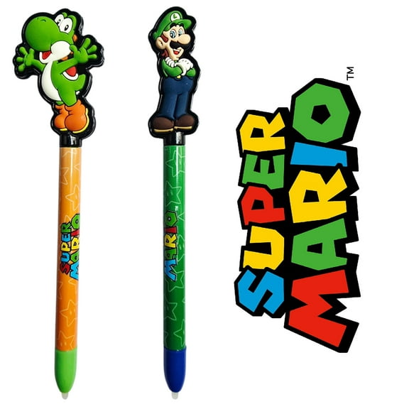 Super Mario Luigi & Yoshi Extendable Stylus Set for Nintendo 3DS/2DS/DSi/XL/DS Lite/LL Touch Pen