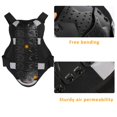 thumbnail image 4 of Chaleco protector de pecho RIDBIKER para moto reflectante negro L, 4 of 7