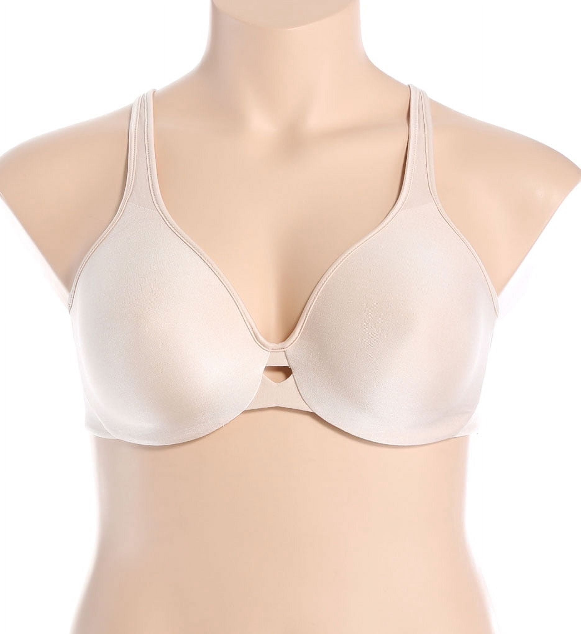 Lilyette by Bali Women's Plunge Into Comfort Keyhole Minimizer Bra - LY0904