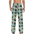 thumbnail image 2 of GZHJMY Men's Pajama Pants Pjs Bottoms with Pockets, Christmas New Year Birthday Valentine's Day Gifts, XX-Large, 2 of 7