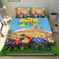 thumbnail image 1 of The Wiggles Conjunto de sábanas temático, trío de piezas, cómodo y amigable con la piel, diseño único, regalo de decoración para el hogar para familiares, amigos y fans,135cm *200cm, 1 of 6