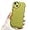 Yellow, variant on Compatible with iPhone 14 Case, Solid Color Cute Curly Wave Soft Raised Corners Back Silicone Shockproof Bumper Case for iPhone 14, Brown