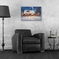 thumbnail image 3 of Epic Art 'Winter's Oasis' by Chuck Pinson, Acrylic Glass Wall Art, 24"x16", 3 of 3