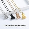 thumbnail image 5 of Teddy Bear Cremation Urn Nekclaces Ashes Jewelry for Men Women Heart Memorial Urn Keepsake Human Pets Ashes Urn Pendant Gift for Women Men, 5 of 7