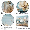thumbnail image 3 of Designart "Liquid Art Of Charm In The Beige River Meadow" Meadow Canvas Art Print, 3 of 7