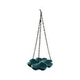 thumbnail image 2 of Four-Leaf Clover Hanging Bird Feeder | Outdoor Double-Purpose Water & Food Dispenser | Durable Plastic, 4 Compartments | Easy Clean, Multiple Colors, 18" x 9" | Balcony & Garden Use, 2 of 6