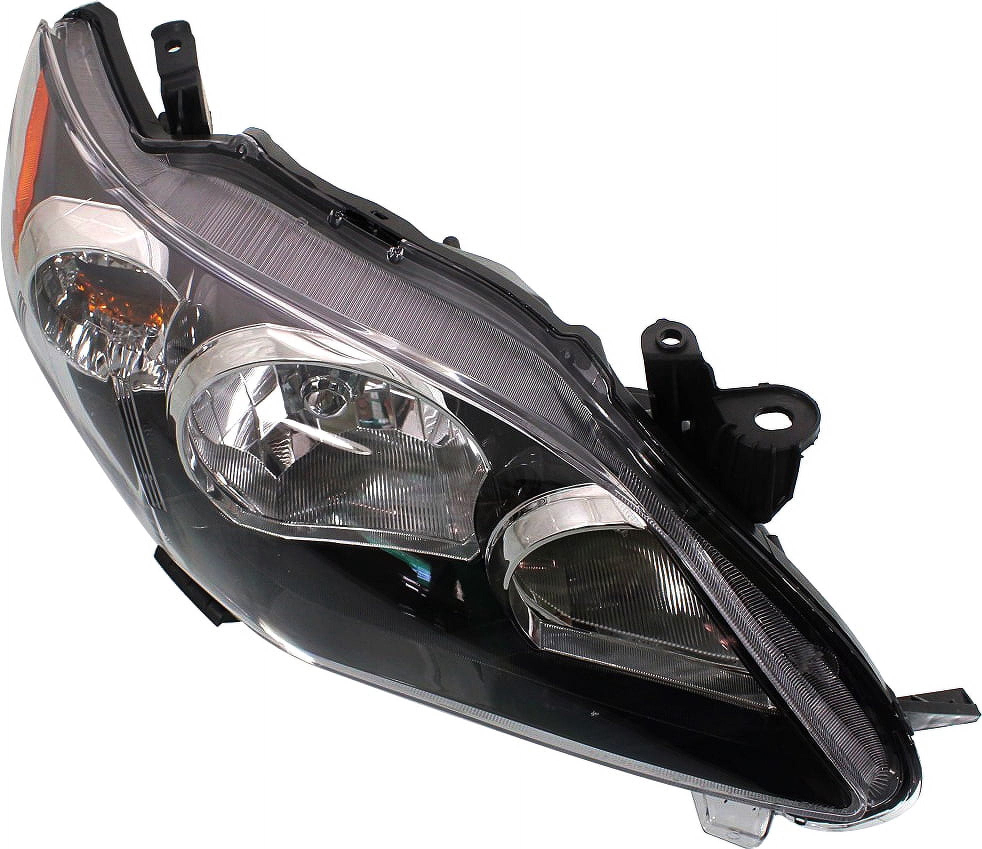 Headlight Compatible With 2011-2013 Toyota Corolla Right Passenger Halogen With bulb(s)