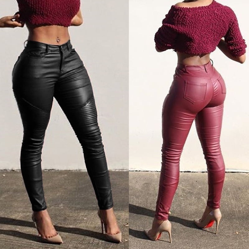 leather pants womens sale