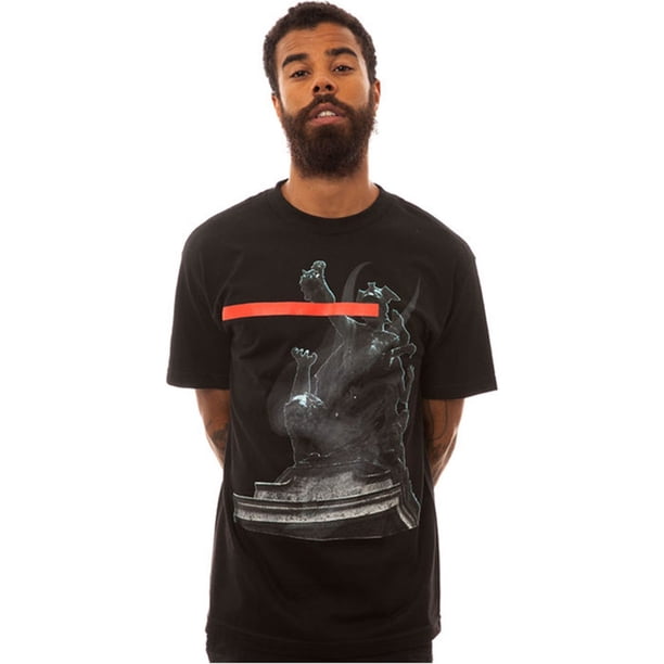 Black Scale The Der Kopf Camiseta gráfica para hombre, negra, pequeña