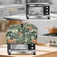 thumbnail image 5 of FOR U DESIGNS Pumpkin Floral Pattern Microwave Oven Cover Foldable Machine Protector Decorative Dustproof Protections for Toaster Oven Home Decoration Accessories-S, 5 of 8