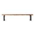 thumbnail image 3 of Bent Bench Small Smoked-Color:Light Brown,Style:Rustic, 3 of 9