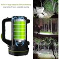 thumbnail image 5 of USB Rechargeable Ultra Powerful Led Flashlight 135000 Lumens 6000 Mah Power Waterproof Flashlight For Emergency Hiking Camping Hunting (without S, 5 of 5
