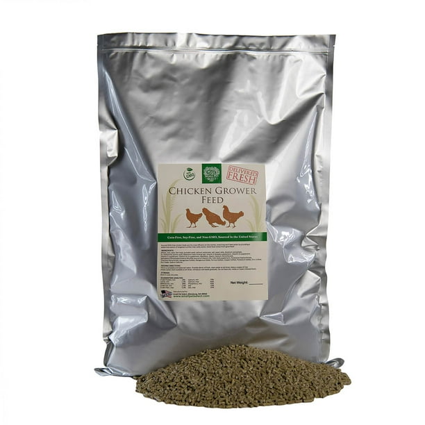 Small Pet Select Garden Goodness Grower Chicken Feed With Pumpkin Seeds Corn Free Soy Free Non Gmo 25lb Walmart Com Walmart Com