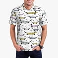 thumbnail image 2 of Salouo Dachshund Dog Puppy for Men's Short Sleeve Polo Shirts,Polo Shirts for Men Performance Short Sleeve Golf Shirt Athletic Casual Collared T-Shirt-Large, 2 of 8