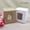 7x7x8cm, variant on 10 pcs  corner window box 7x7x8/10/12/14/16cm paper packaging box, kraft paper gift candy wedding gift box